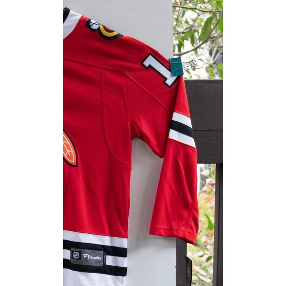 Fanatics NWT #18 Chicago Blackhawks NHL Breakaway Jersey Red‎ Size L - Picture 8 of 11